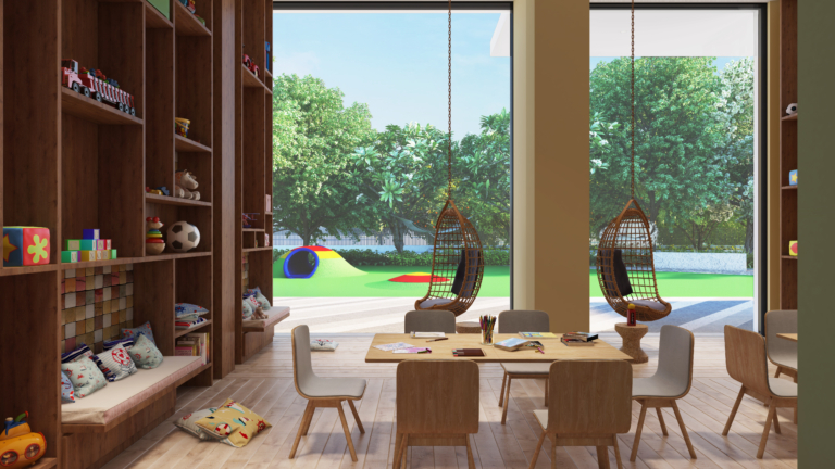 Kids play area																									