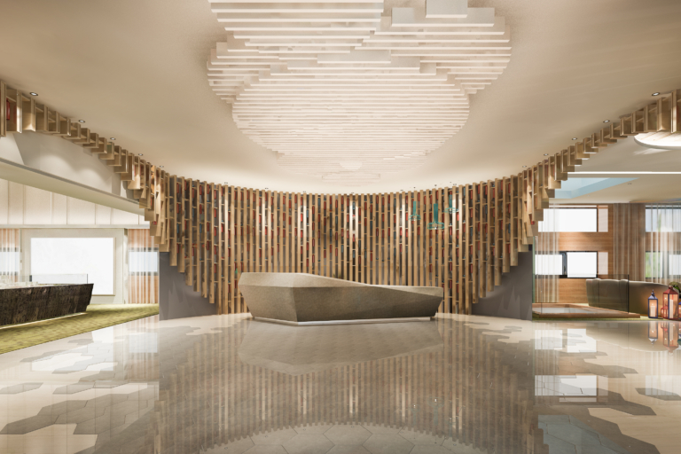 Double Height Lobby