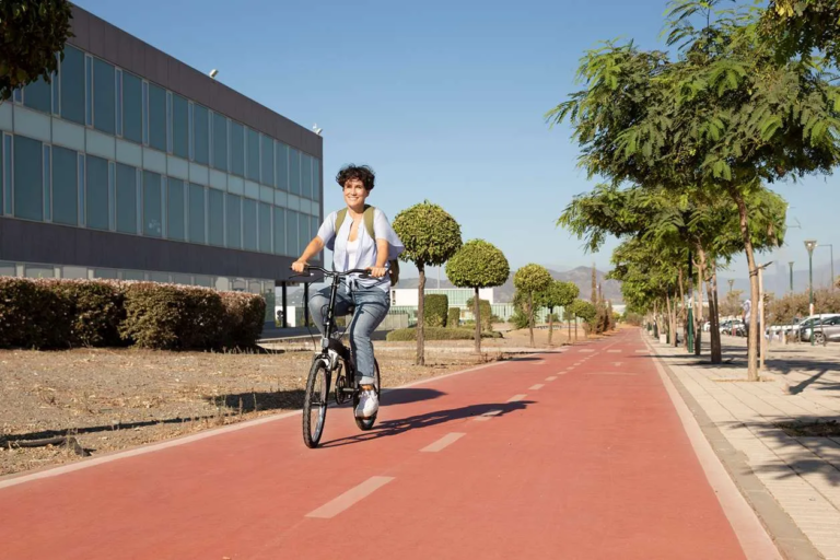 Jogging and Cycling Track
