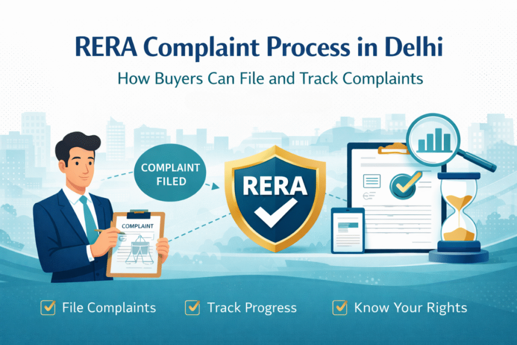 Shray Project RERA Complaint Process in Delhi: How Buyers Can File and Track ...