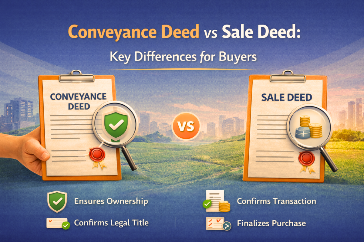 Conveyand deed vs sale deed