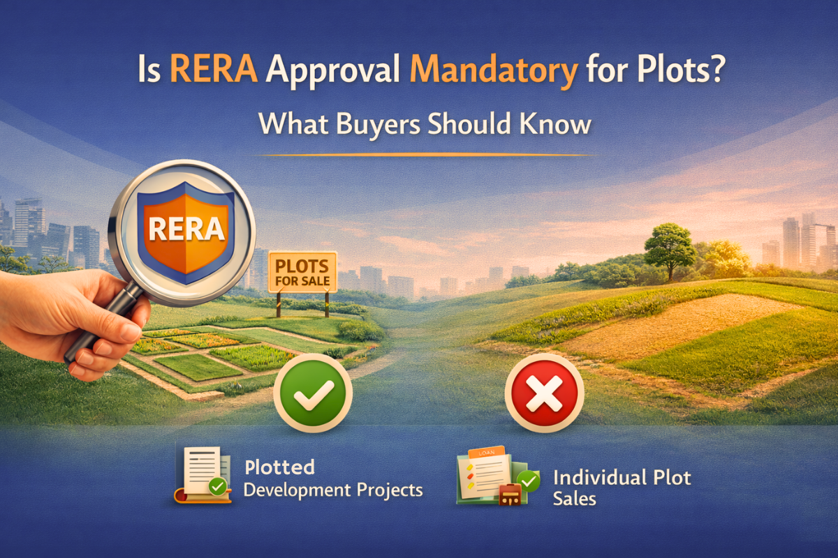 RERA approval mandatory for plots