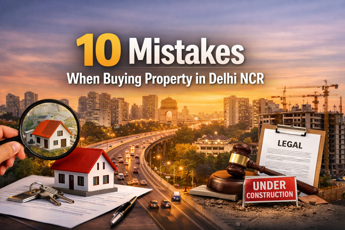10 Mistakes when buying property in Delhi NCR