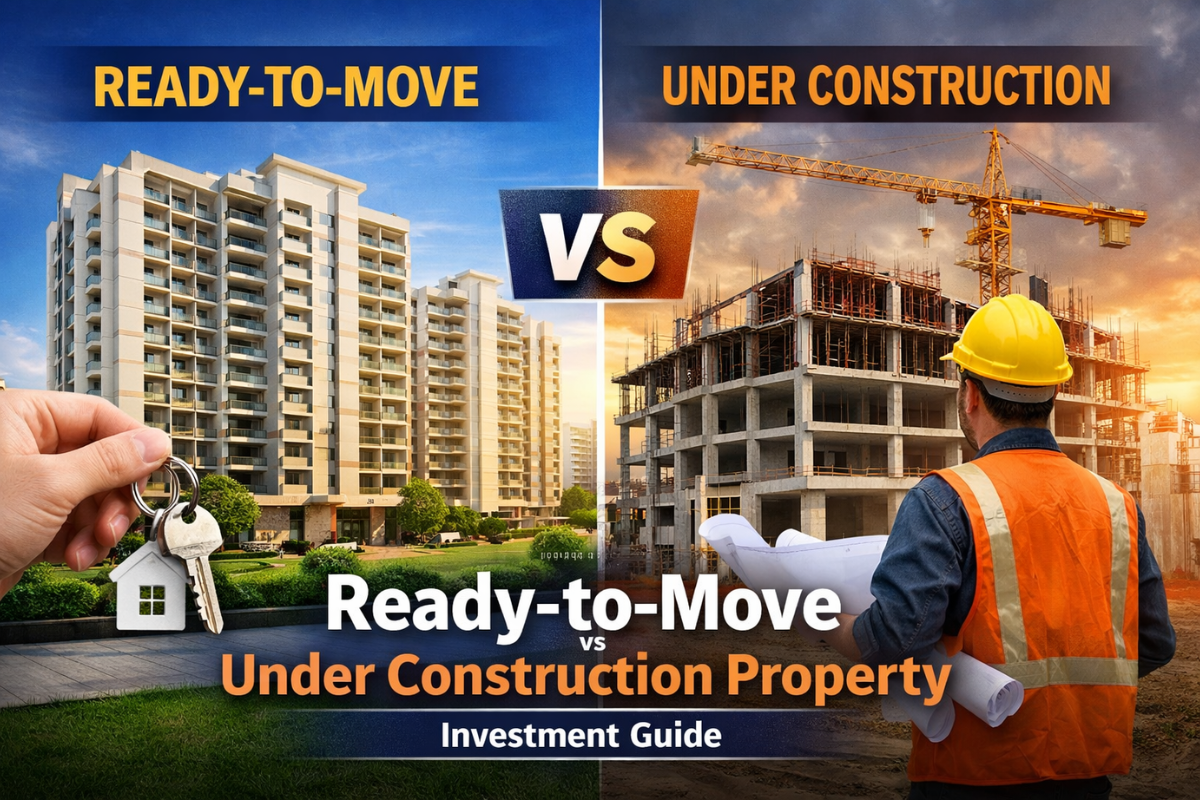 Ready to Move vs under construction