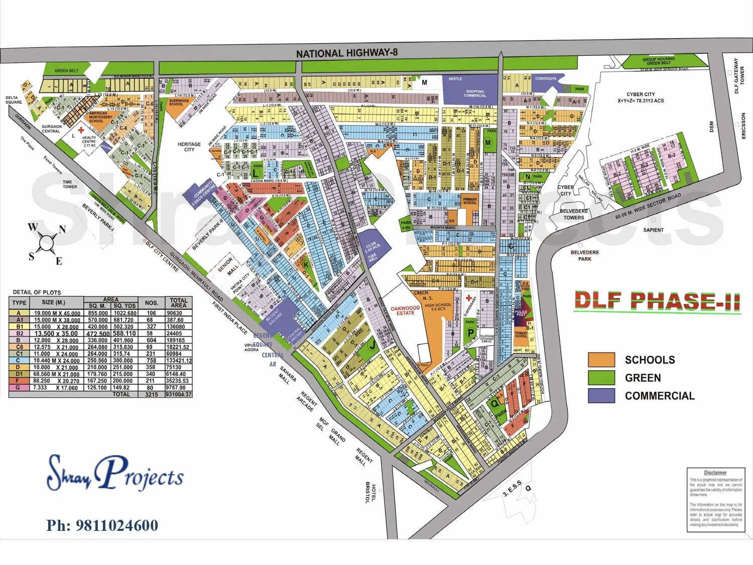 DLF Phase 2 maps