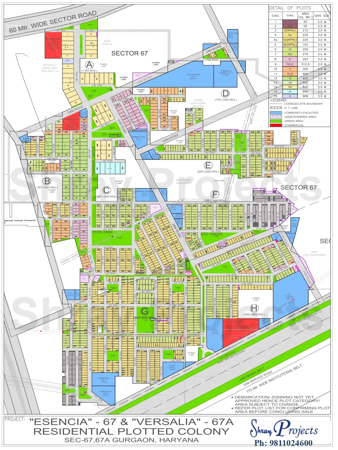 Esencia Versalia maps