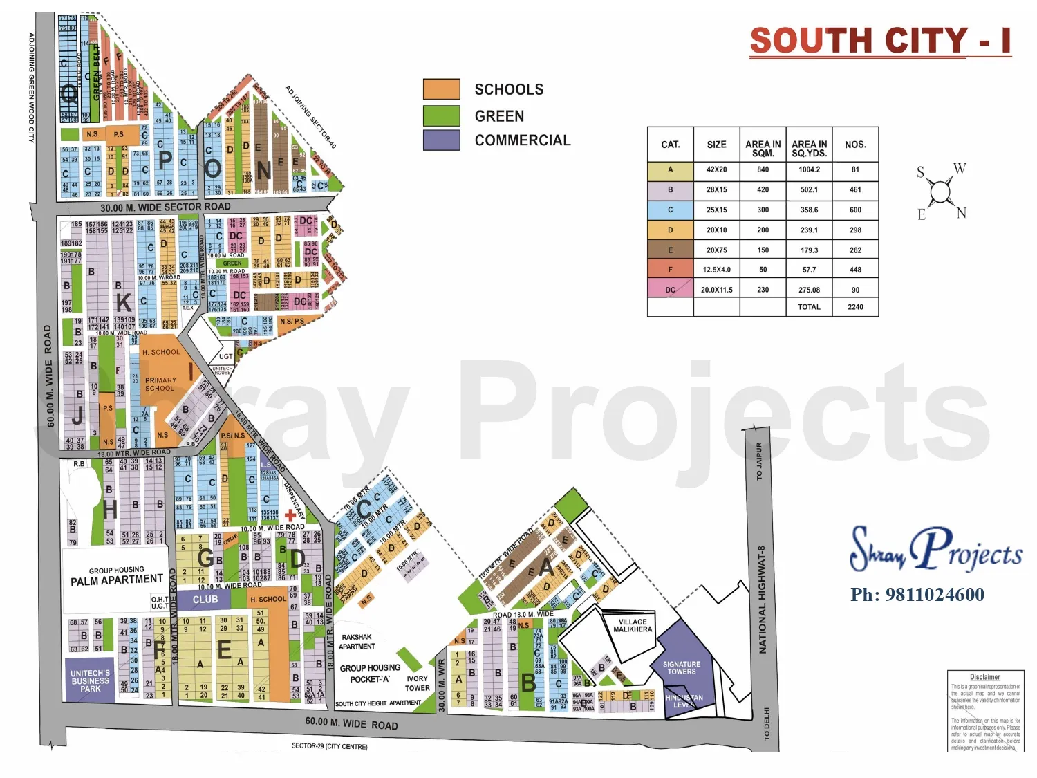 South City 1 maps
