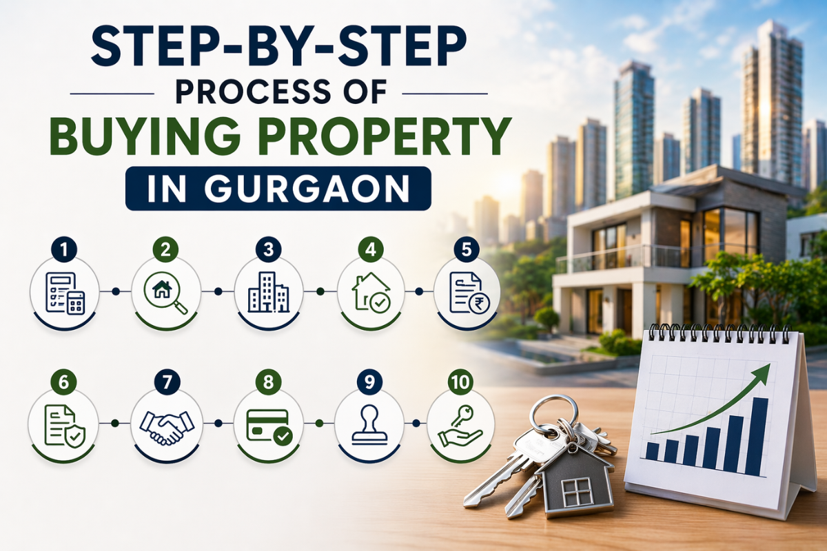 Steb By Step Process of Buying property in Gurgaon