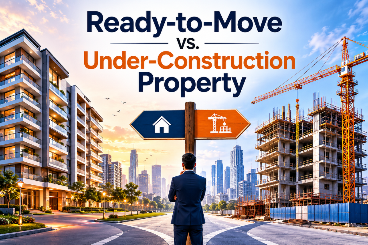 ready to move vs under construction property