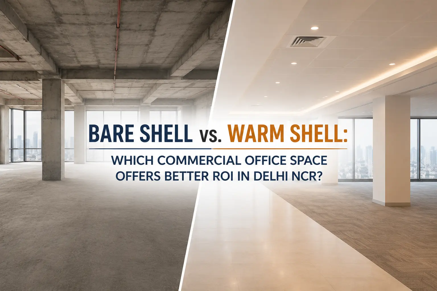 Bare shell vs warm shell