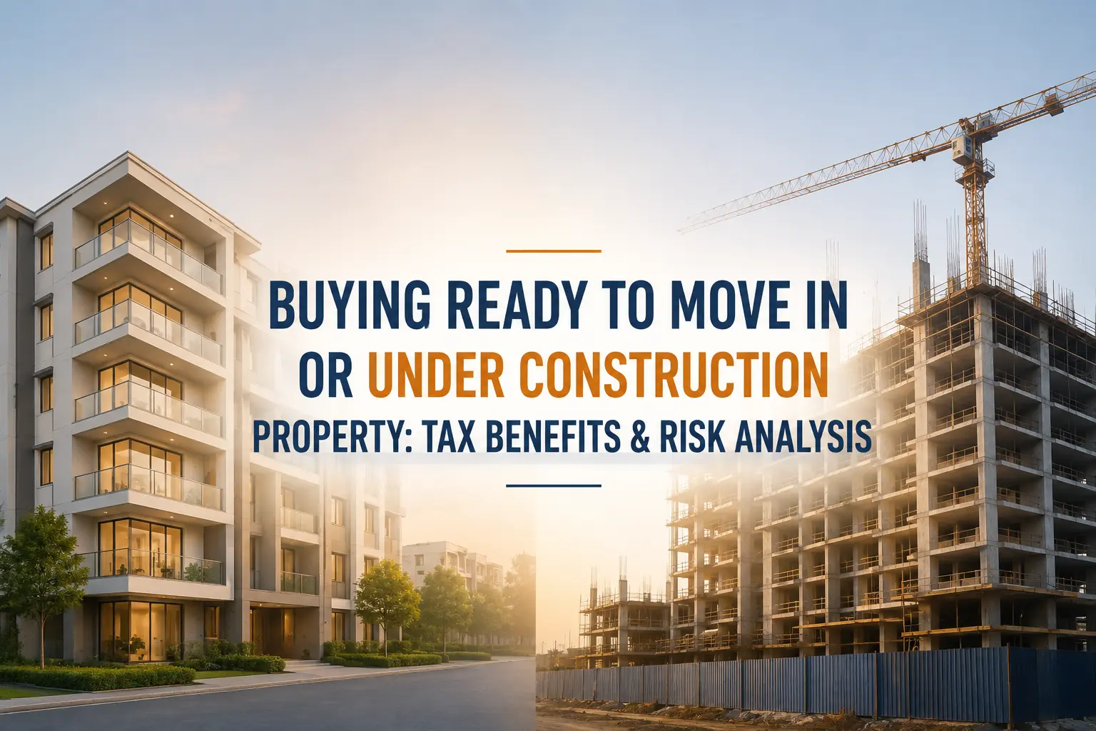 Buying ready to move in or under construction