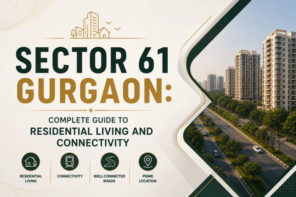 Sector 61 Gurgaon: Complete Guide to Residential Living and Connectivity