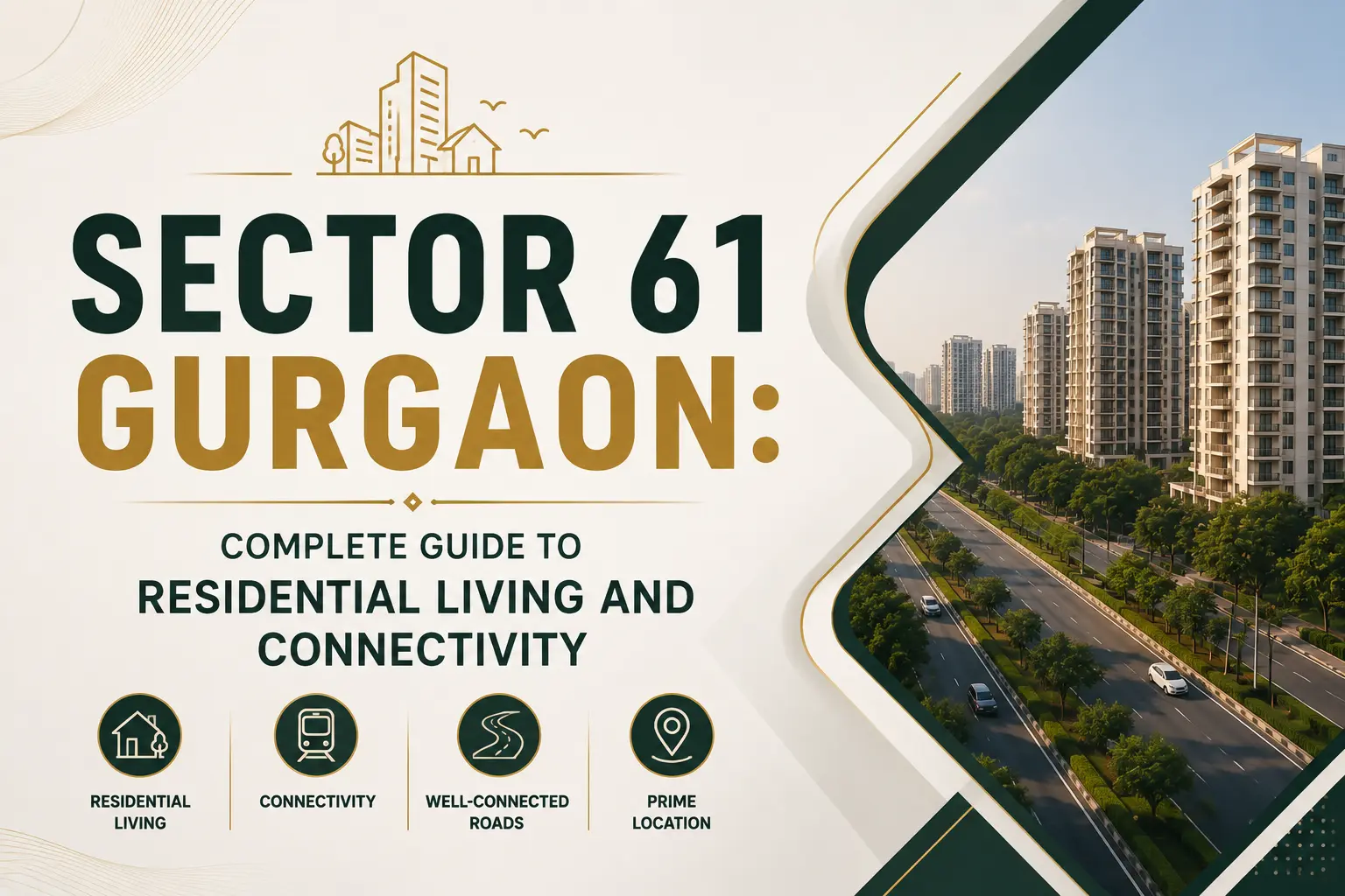 Sector 61 Gurgaon: Complete Guide to Residential Living and Connectivity