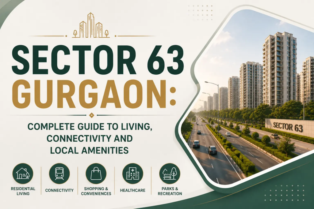 Sector 63 Gurgaon: Complete Guide to Living, Connectivity and Local Amenities