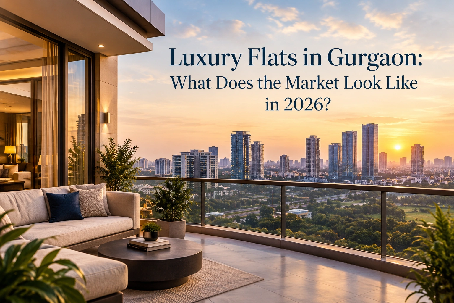 luxury flats in gurgaon what does the market look like in 2026