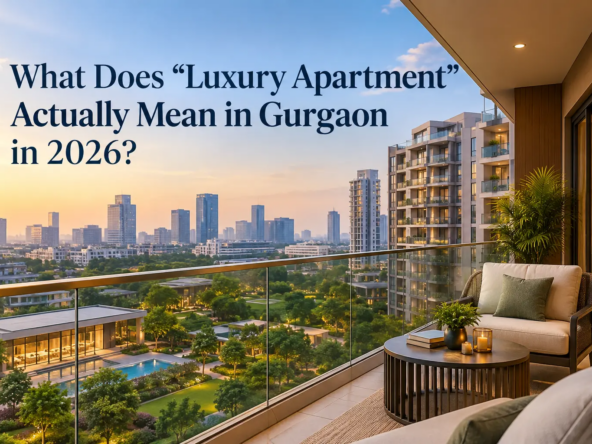 what does luxury apartment actually mean in gurgaon in 2026