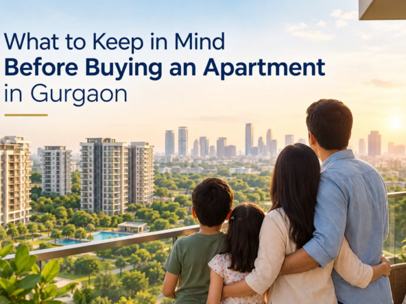 what to keep in mind before buying an apartment in gurgaon