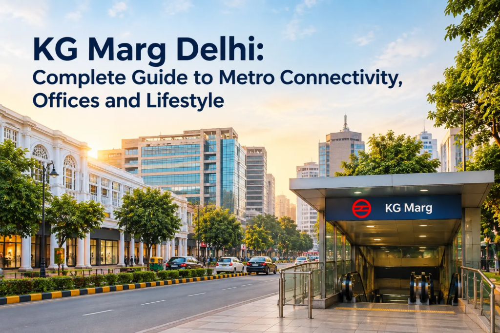 KG Marg Delhi Metro Cityscape